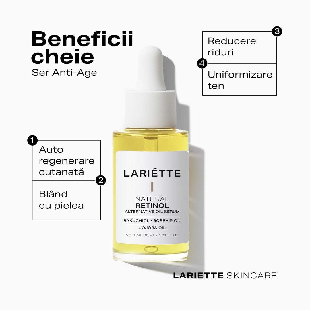 Siero Retinolo Naturale con Bakuchiol, 30 ml